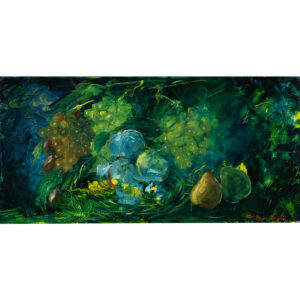 Scopri di più sull'articolo Natura nel verde – 80x40cm – Olio su Tela – 2023